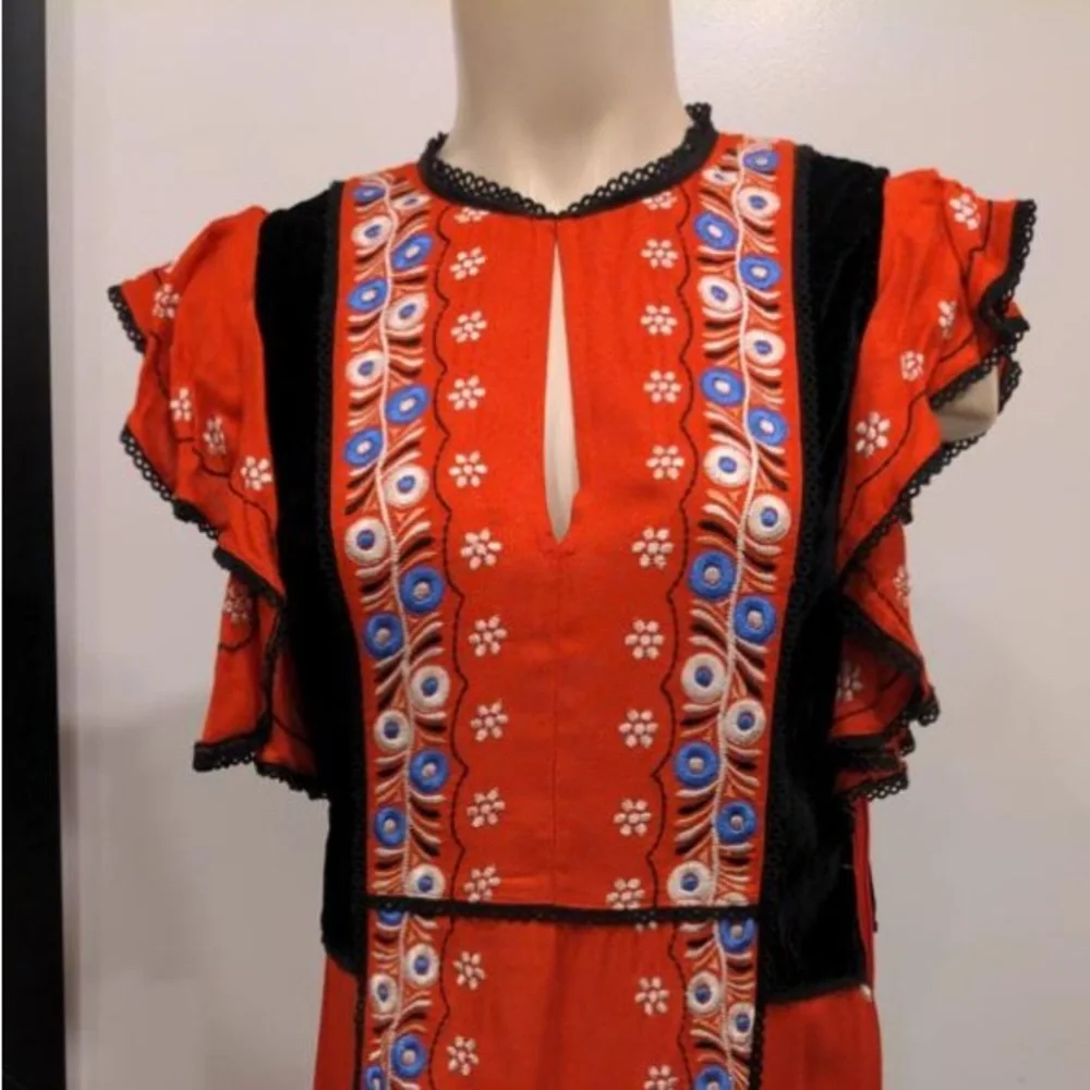 Anthropologie Love Sam Desiree Dress - Picture 1 of 8